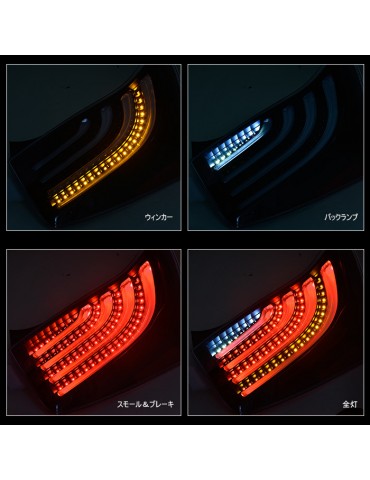 Auto led lighting system with long lifetime and low energy consumption