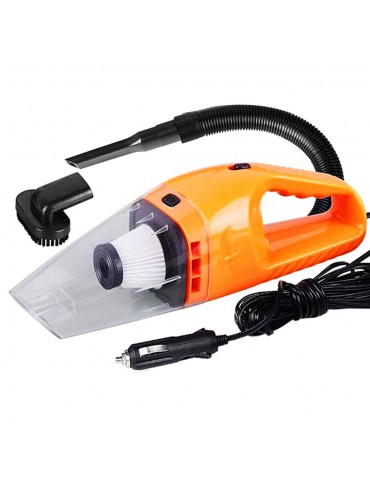 12V 120W Car Vacuum Cleaner Built-in HEPA Filter High Power Mini Handheld Vacuum with 3 Attachments 16 Ft Cord Well-equipped Car Cleaning Kit