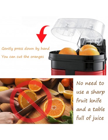 Electric Fruit Squeezer, Fast Double Squeezer for Orange or Lemon Juice for Home Use, 220 V, 90W