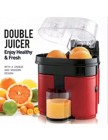 Electric Fruit Squeezer, Fast Double Squeezer for Orange or Lemon Juice for Home Use, 220 V, 90W