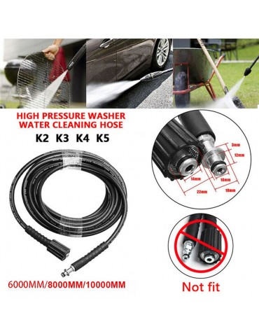 6M/8M/10M 160bar/2320psi High Pressure Durable Wear-Resistant Washing Hosepipe Aooly To Karcher K2 K3 K4 K5