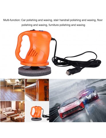 Car Electric Polisher 12V Waxing Machine Electric Sander Automobile Furniture Waxing Auto Polishing Tool Small Polishing Machine