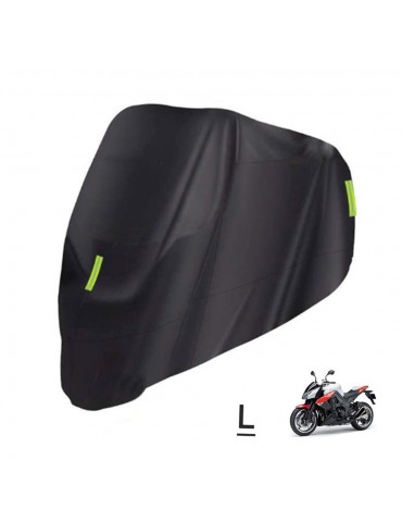 Universal Motorcycle Cover – All Season Waterproof Outdoor Protection Against Dust, Debris, Rain and Weather(M-XXXXL) 210D Oxford cloth Replacement for Honda, Suzuki, Kawasaki, Yamaha, BMW