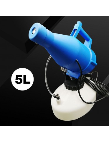 5L Electric ULV Fogger Portable Ultra-Low Volume Atomizer Sprayer Fine Mist Blower Pesticide Nebulizer