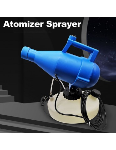 5L Electric ULV Fogger Portable Ultra-Low Volume Atomizer Sprayer Fine Mist Blower Pesticide Nebulizer