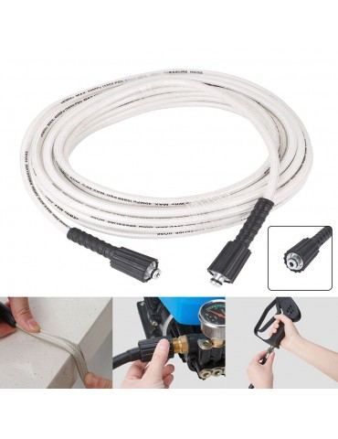 M22 Female to M22 Female Pressure Washer Hose Jet Power Wash Extension (8m)