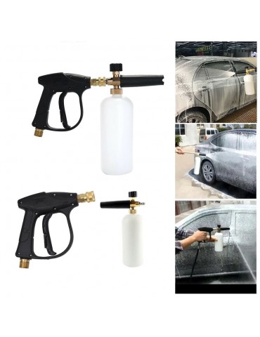 1/4 Inch Snow Foam Washer Sprayer Car Wash Soap Lance Spray Pressure Jet Bottle