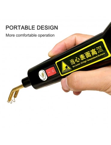 30W Hot Stapler Plastic Welding Machine Car Bumper Repair Kit Welding Repairing Machine Repair Gun US Plug