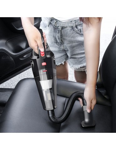 Car Vacuum Cleaner Dust Buster 120W 6000Pa Strong Suction Handheld Vacuum Wireless Quick Charging Portable for Home Kitchen Car Wet Dry Cleaning