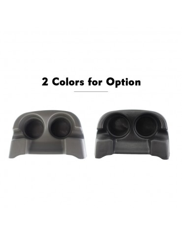 Car Cup Holder Center Console Double Cup Holder Replacement for Ford Trucks F250 F350 F450 F550 2001-2004 1C3Z3613562AAA