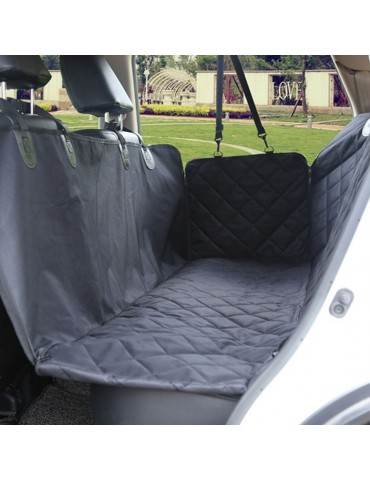 Pet Car Mat Back Seats Dog Cushion The Pet Mat Trunk Dirt-proof Pad With Ears And Zipper Dog Car Seats Cover Cushion Protector