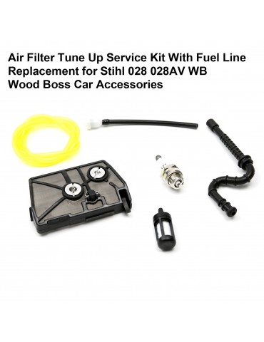 Air Filter Tune Up Service Kit With Fuel Line Replacement for Stihl 028 028AV WB Wood Boss Car Accessories