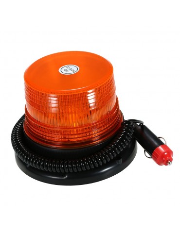 LED Strobe Light Emergency Warning Flash Beacon Light with Magnetic Base for Truck Vehicle School Bus