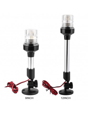 2 Nautical Mile Navigation Anchor Lights All Round 180° White LED 12-24V