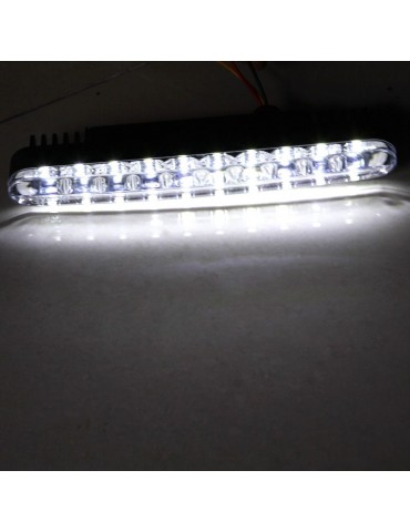 2pcs 30LEDs Car Daytime Running Light DRL Daylight Lamp with Turn Signal Indicators Lights