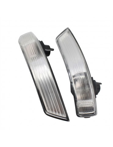 Pair of Mirror Turn Signal Corner Light Lamp Cover Shade Screen for Ford Focus II 2 III 3   Mondeo