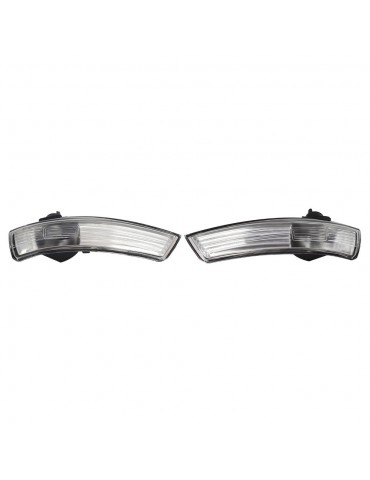 Pair of Mirror Turn Signal Corner Light Lamp Cover Shade Screen for Ford Focus II 2 III 3   Mondeo