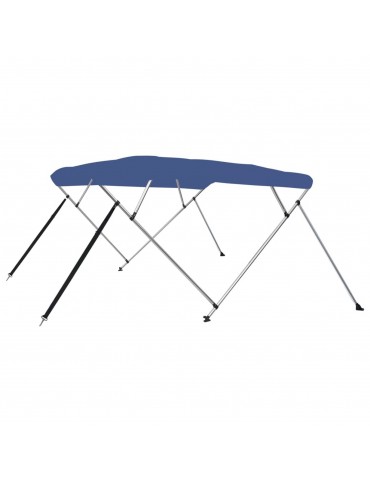  4 Bow Bimini Top Blue 243x180x137 cm