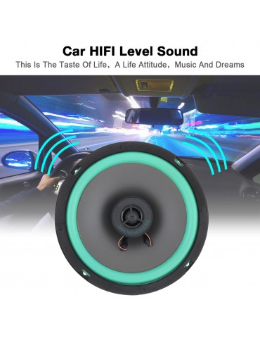 1Pcs 6.5 Inch 100W Car HiFi Coaxial Speaker Vehicle Door Auto Audio Music Stereo Full Range Frequency Speakers for Cars