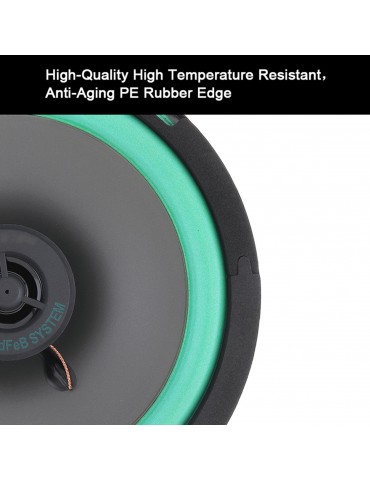 1Pcs 6.5 Inch 100W Car HiFi Coaxial Speaker Vehicle Door Auto Audio Music Stereo Full Range Frequency Speakers for Cars