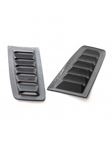 One Pair Hood Vents Replacement for Ford Focus RS Carbon Pattern