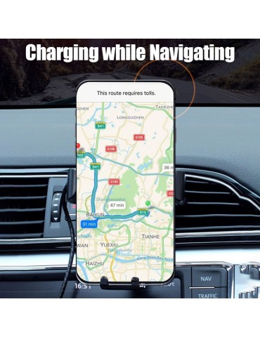 Wireless Charger Car Phone Bracket Fast Charging Wireless Car Outlet Charger Mount Stand Mobile Phone Holder