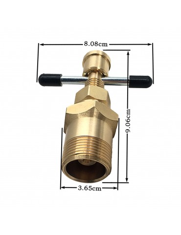 Olive Remover Puller Tool 15mm & 22mm Copper Pipe Compression Fitting Removal Gas Pipe Plumbing Remover Tool US Standard