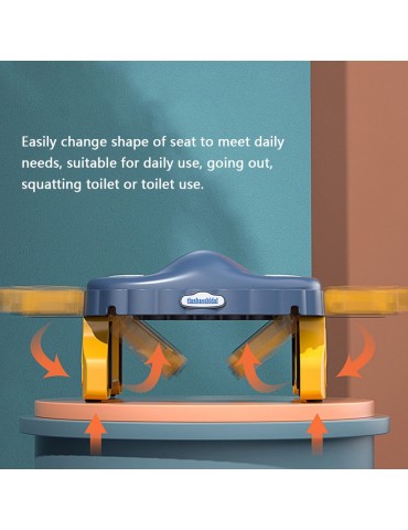 Portable Potty Training Seat Baby Folding Toilet Car Travel Emergency Toilet for Kids Toddler