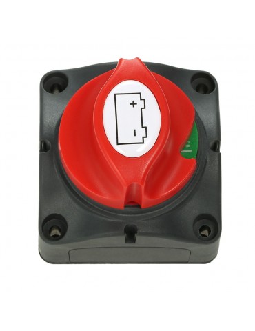 Battery Selector Switch Isolator Disconnect Rotary Switch Cut On/Off for Car RV Marine Boat