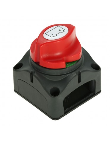 Battery Selector Switch Isolator Disconnect Rotary Switch Cut On/Off for Car RV Marine Boat