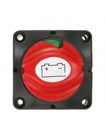 Battery Selector Switch Isolator Disconnect Rotary Switch Cut On/Off for Car RV Marine Boat