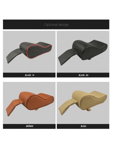 Car Memory Foam Armrest Pad Universal Arm Rest Box Pads Super Soft Auto Armrests Covers Protective Case Pad