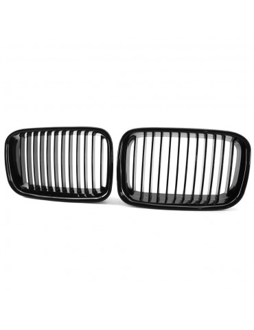 Front Grille Replacement for BMW E36 325i 320i 318is 1992-96 Grille High Gloss Black Cool Bussiness Style