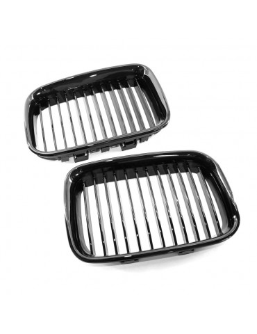 Front Grille Replacement for BMW E36 325i 320i 318is 1992-96 Grille High Gloss Black Cool Bussiness Style