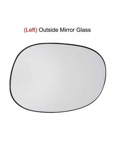 Left Outside Mirror Glass Rearview Mirror Glass replacement for CITROEN C2 C3I C3 Pluriel  XSARA Picasso 8151GE 8151GF