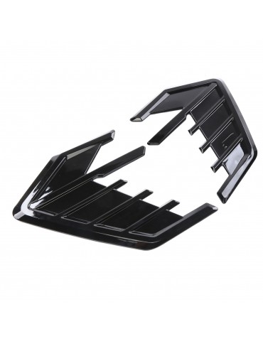 Universal 2pcs Car Fender Side Vents Decor Air Flow Intake Hole Grille Spoiler DIY Style Car Air Flow Intake Vent Hood Cover